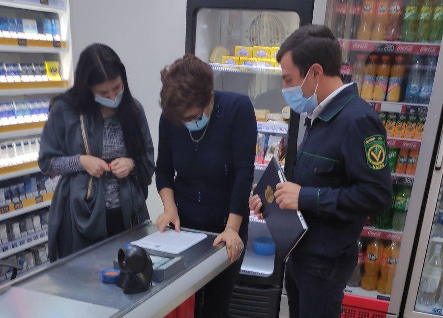 The RA Food Safety Inspection Body carries out control over the sales network of the whole territory of the republic
