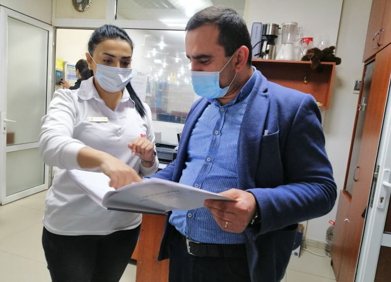 Inspectors of FSIB Yerevan Center, Kotayk և Ararat Regional Centers inspected the sales network of food և Malati-Sebastia administrative district of Yerevan ներում in food facilities
